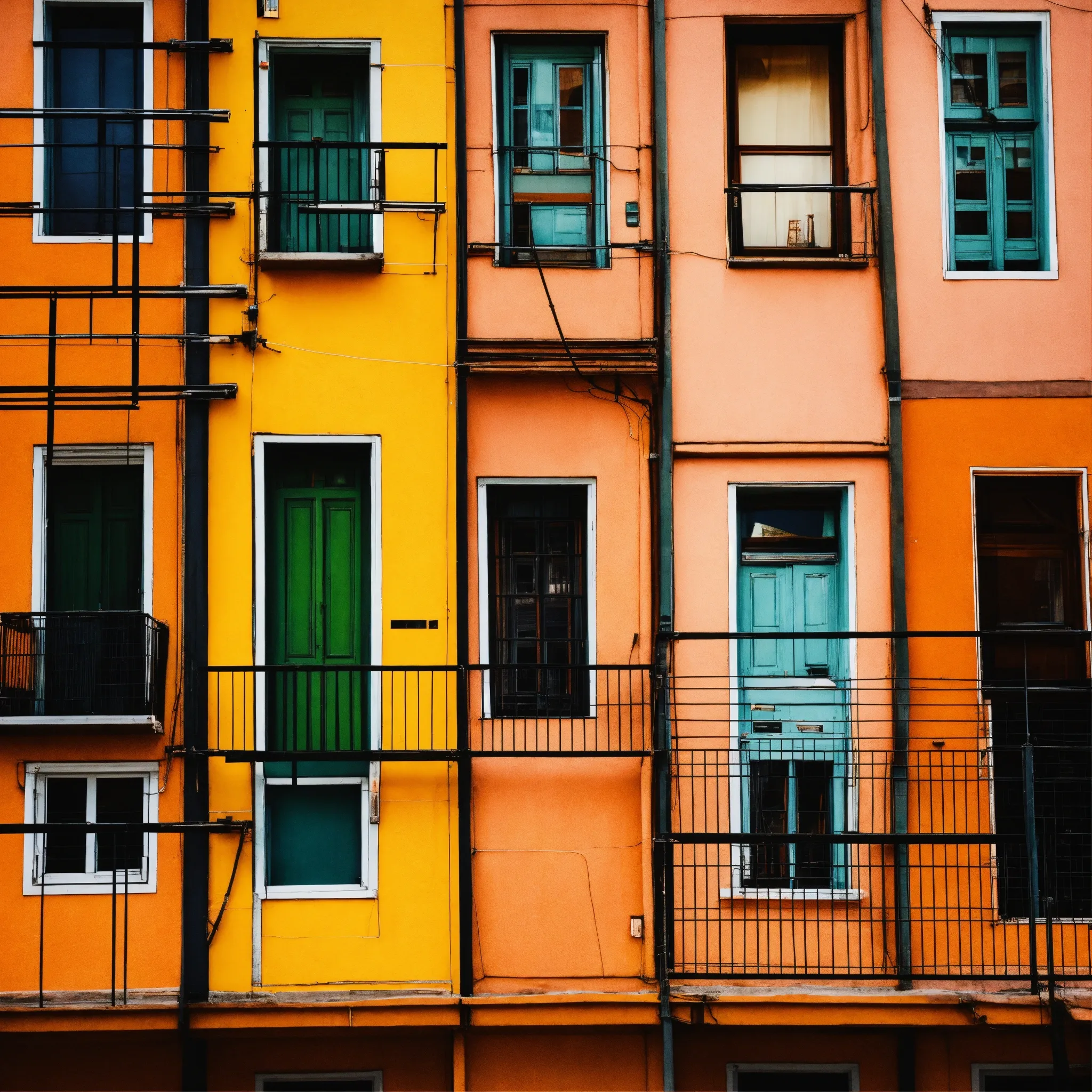 Familie de Vries in hun woonkamer met thermische gordijnen